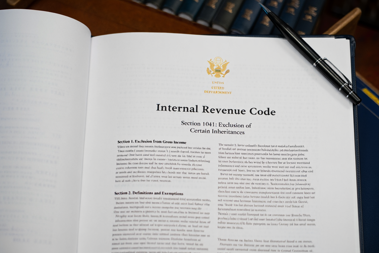 Exploring the Internal Revenue Code: Exclusion of Certain Inheritances and Its Implications for Tax Regulations