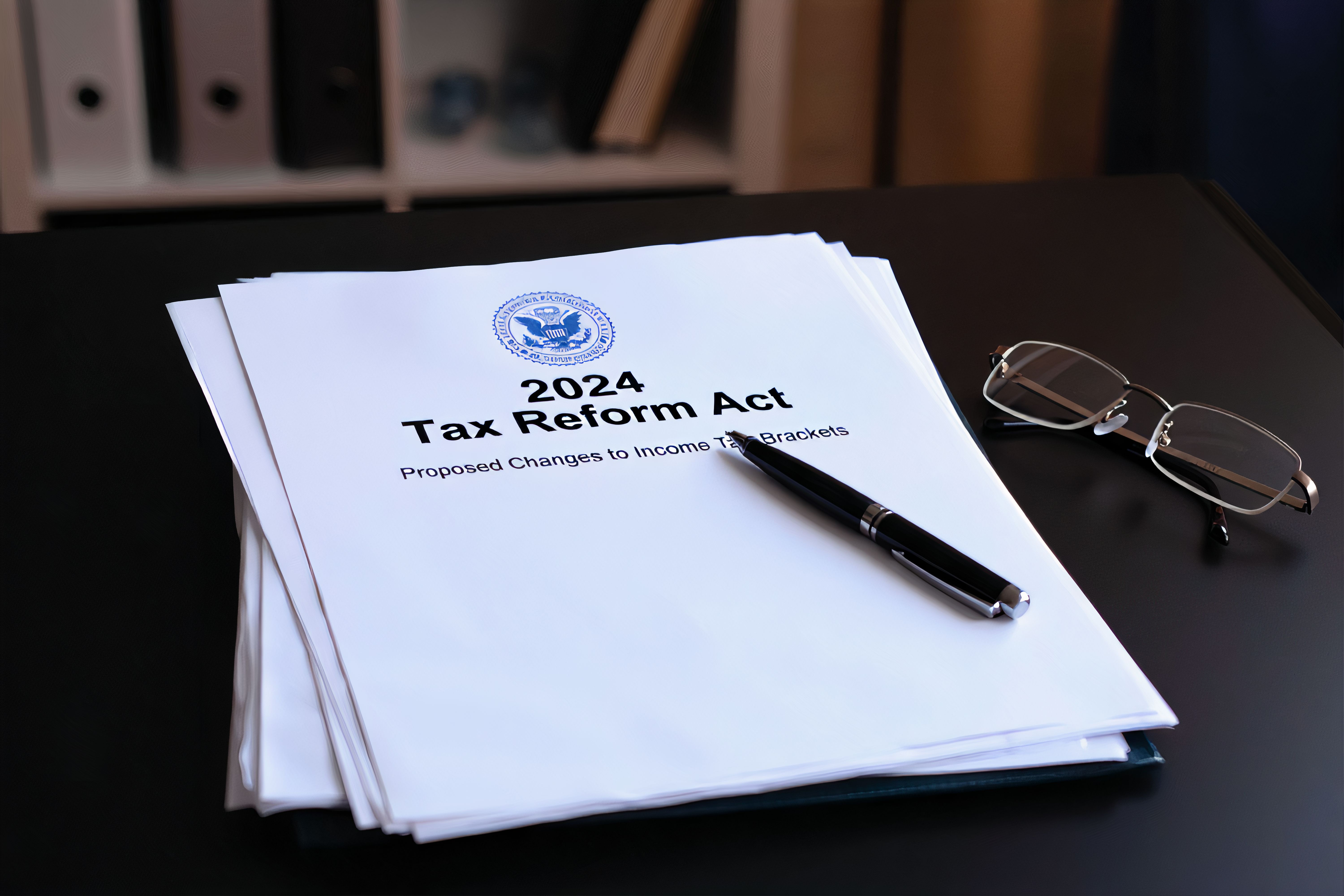 Detailed Overview of the 2024 Tax Reform Act Document Highlighting Proposed Changes to Income Tax Brackets and Implications for Filers